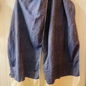 Large Wrap in Denim Blue from India